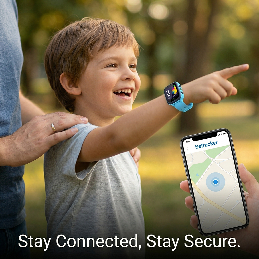 Kids Smart Watch with GPS Tracking and Safety Alerts