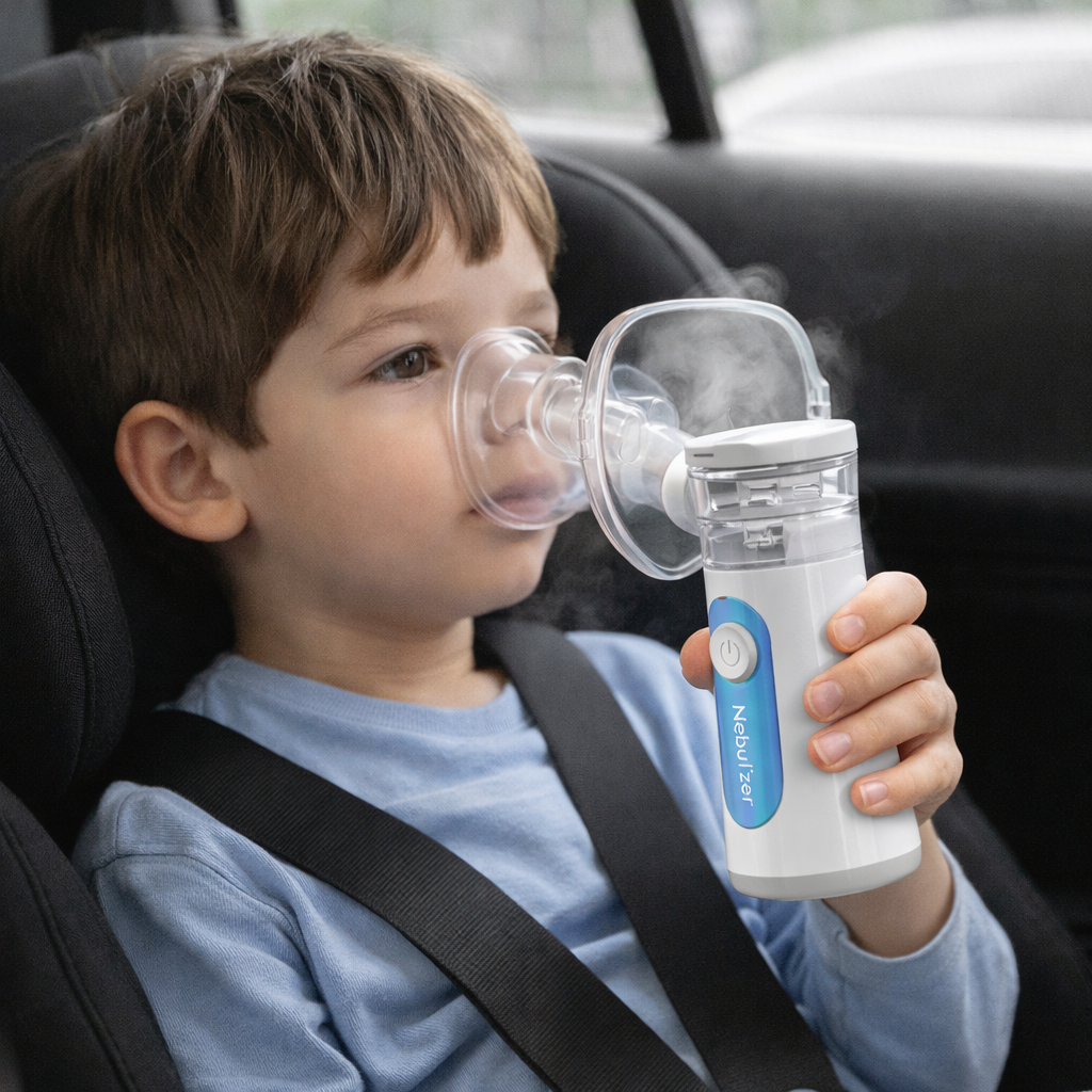 Nebulizer with Portable Design and Child-Friendly Use