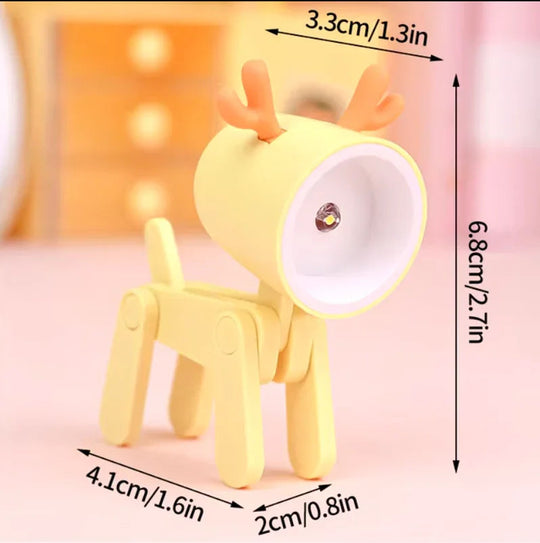 Animal Lamp with Adjustable Design and LED Light