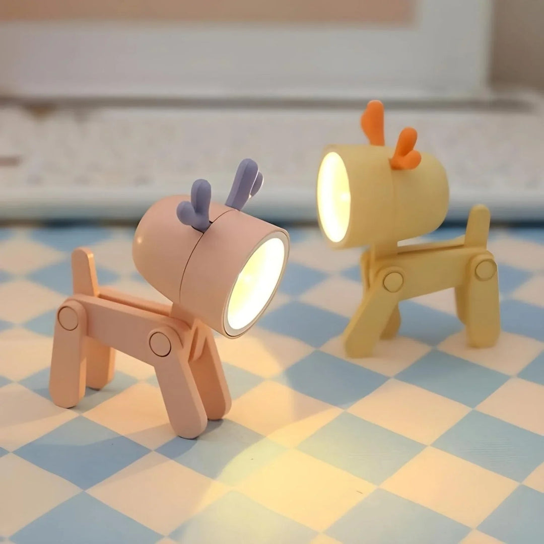 Animal Lamp with Adjustable Design and LED Light