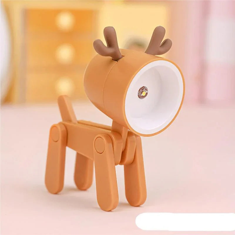 Animal Lamp with Adjustable Design and LED Light