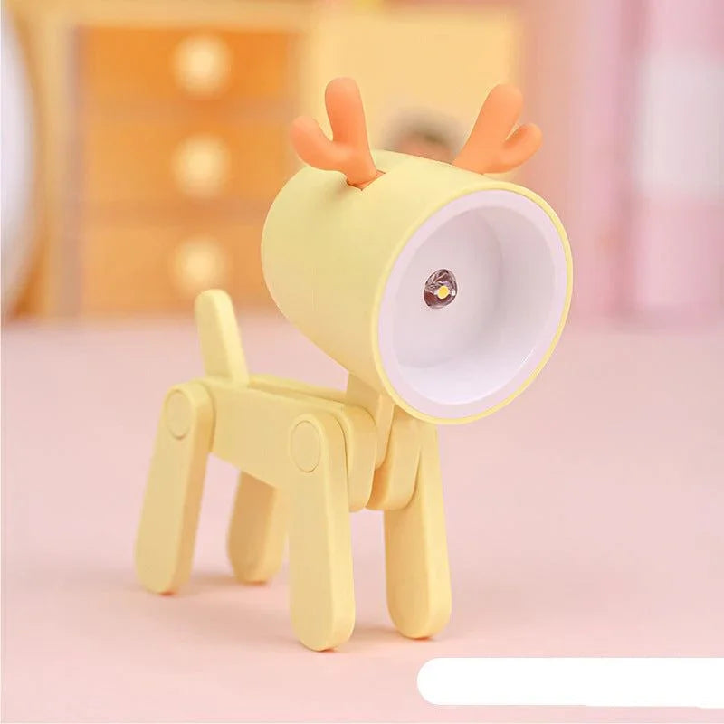 Animal Lamp with Adjustable Design and LED Light