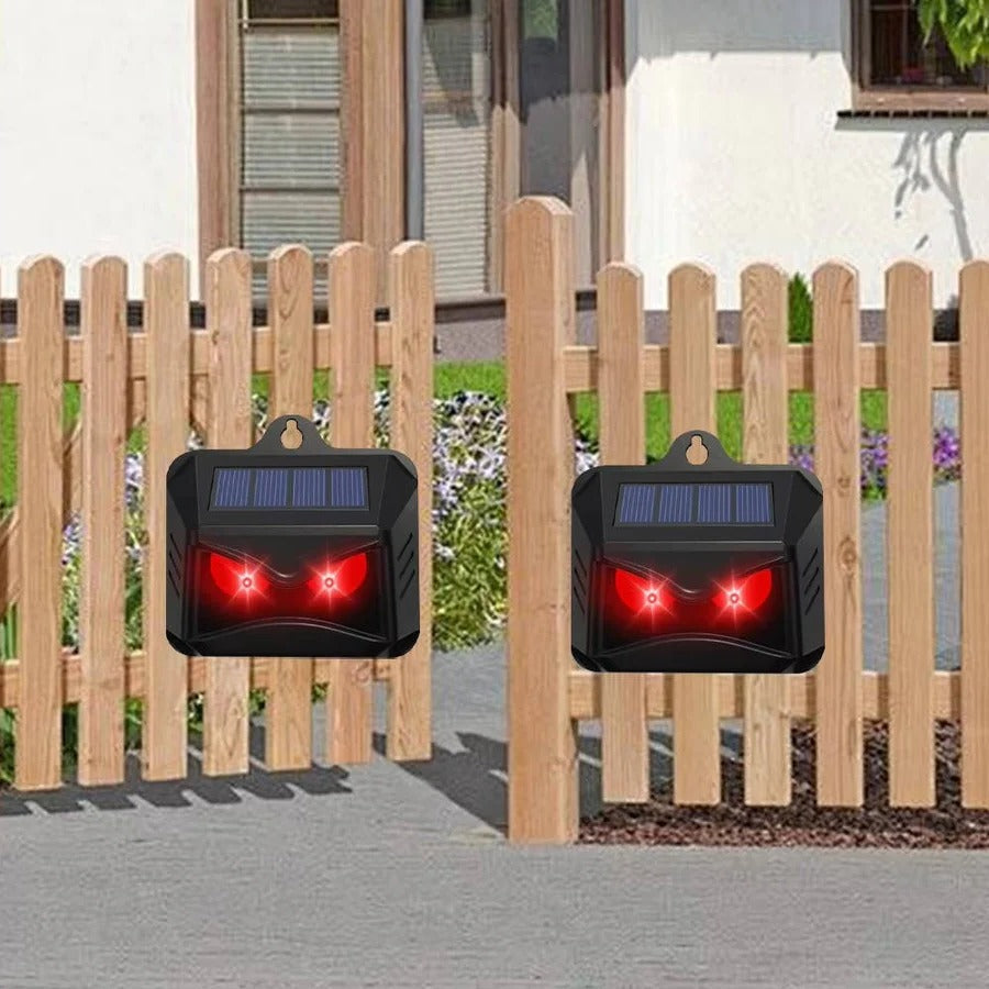 Animal Repellent with Solar Power and Ultrasonic Technology