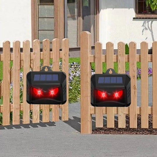 Animal Repellent with Solar Power and Ultrasonic Technology