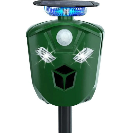 Animal Repeller with Solar Power and 360-Degree Coverage