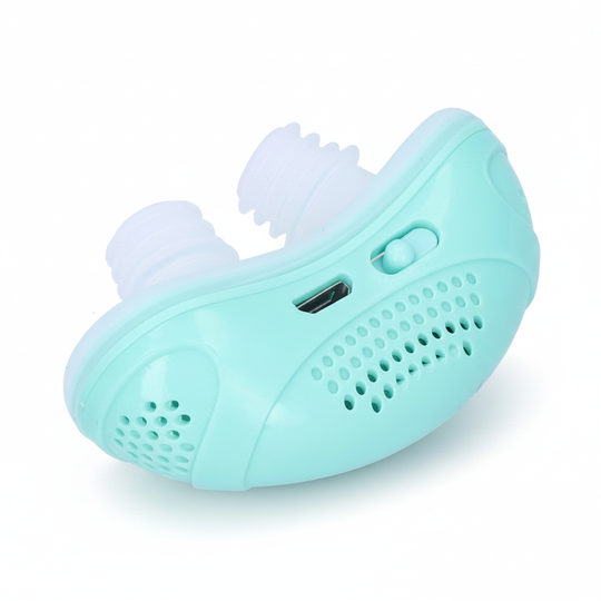 Anti-Snoring Device with Micro Ventilation and Travel Design