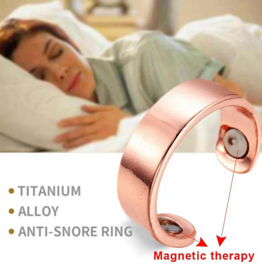 Anti-Snoring Ring with Sleep Aid and Comfort Design