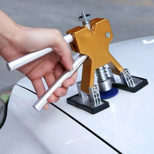 Auto Body Repair Tool with Dent Puller and Suction Cup