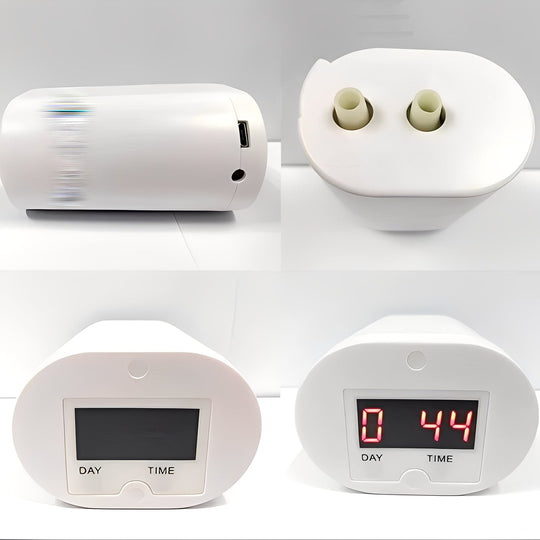 Automatic Plant Watering System with LCD Display and USB Charging