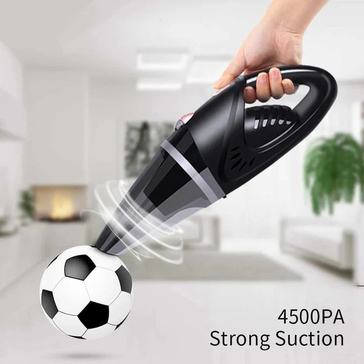 Automotive Vacuum with Portable Suction and Compact Design