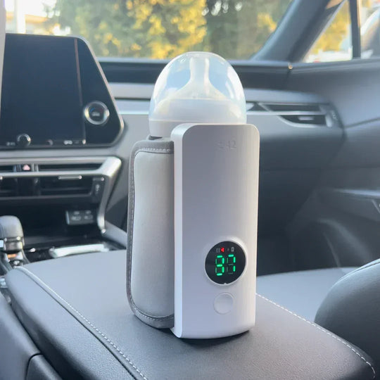 Baby Bottle Warmer with Portable Design and Digital Display