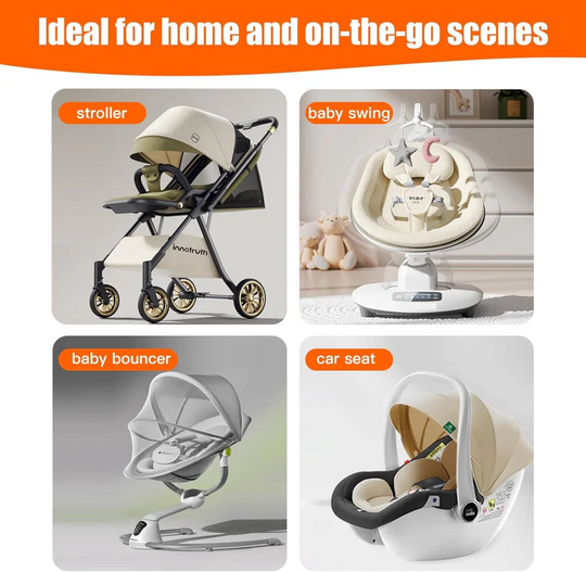 Baby Pillow with Flat Head Prevention and Ergonomic Design