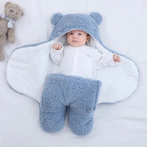 Baby Wrap Blanket with Soft Fabric and Cozy Design
