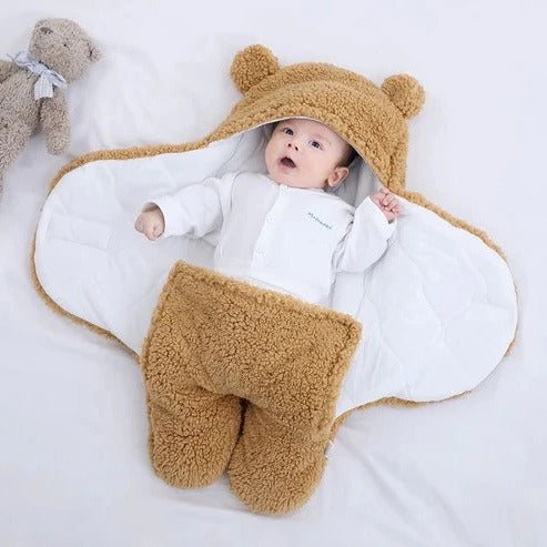 Baby Wrap Blanket with Soft Fabric and Cozy Design