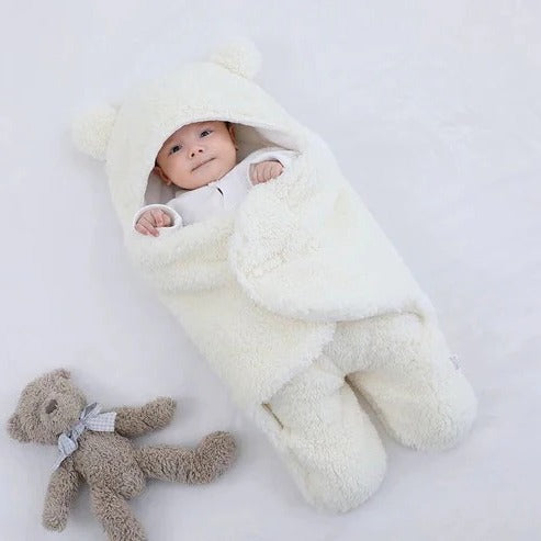 Baby Wrap Blanket with Soft Fabric and Cozy Design