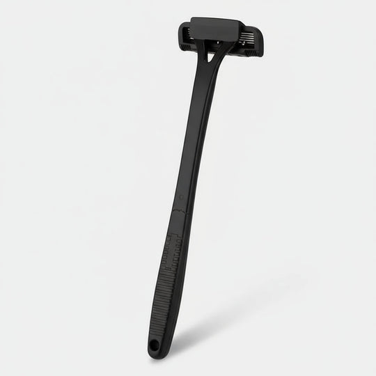 Back Shaver with Dual Blades and Folding Handle