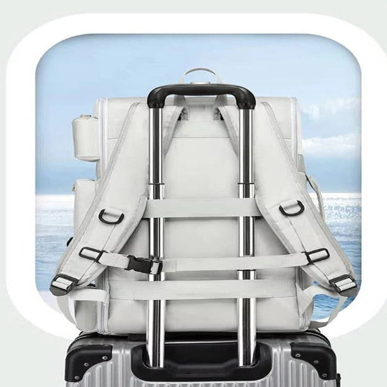 Backpack with Laptop Compartment and Multiple Pockets