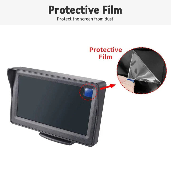 Backup Camera System with Wireless Connectivity and Monitor