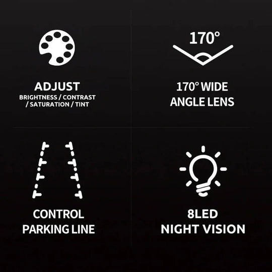 Backup Camera System with Wireless Connectivity and Monitor