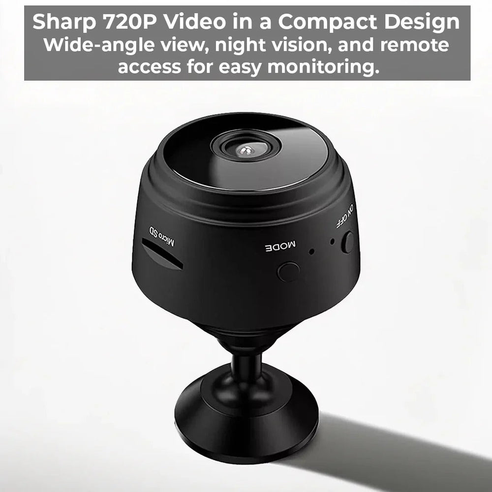 Backup Camera with Wireless Connectivity and Magnetic Mount