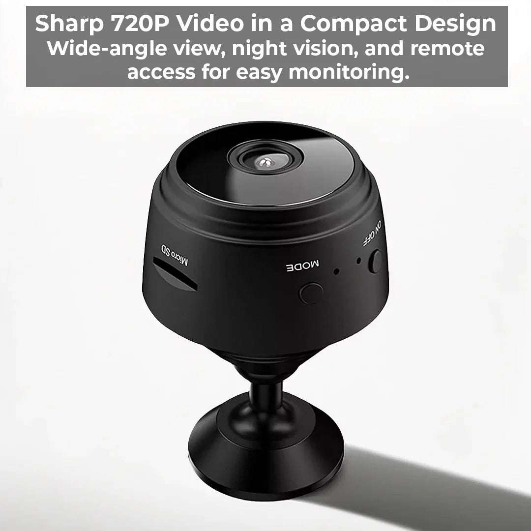 Backup Camera with Wireless Connectivity and Magnetic Mount