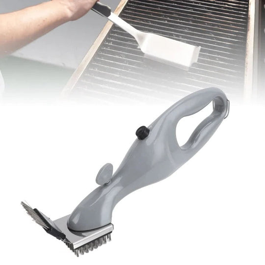 Barbecue Grill Brush with Steam Cleaning and Stainless Bristles