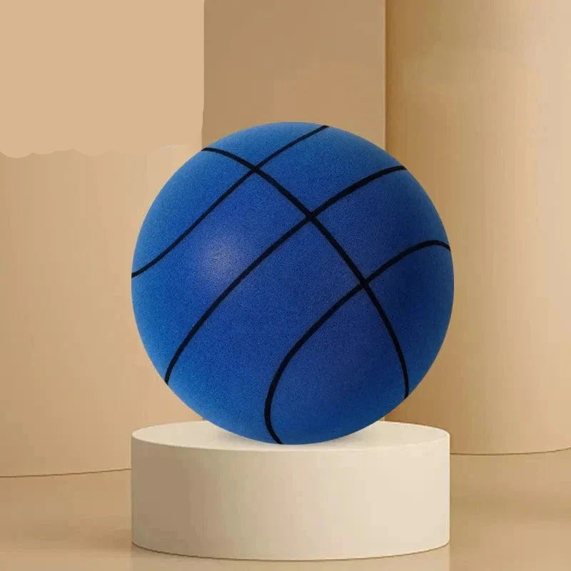 Basketball with Non-Inflatable Foam Design and Indoor Practice