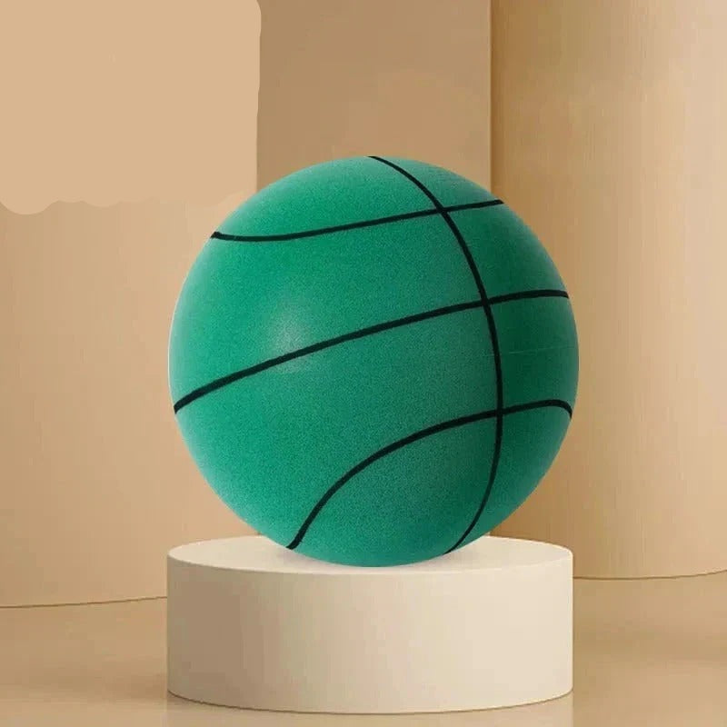 Basketball with Non-Inflatable Foam Design and Indoor Practice