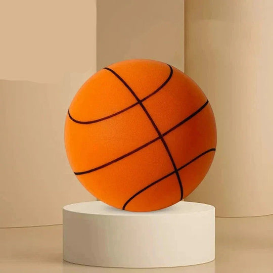 Basketball with Non-Inflatable Foam Design and Indoor Practice