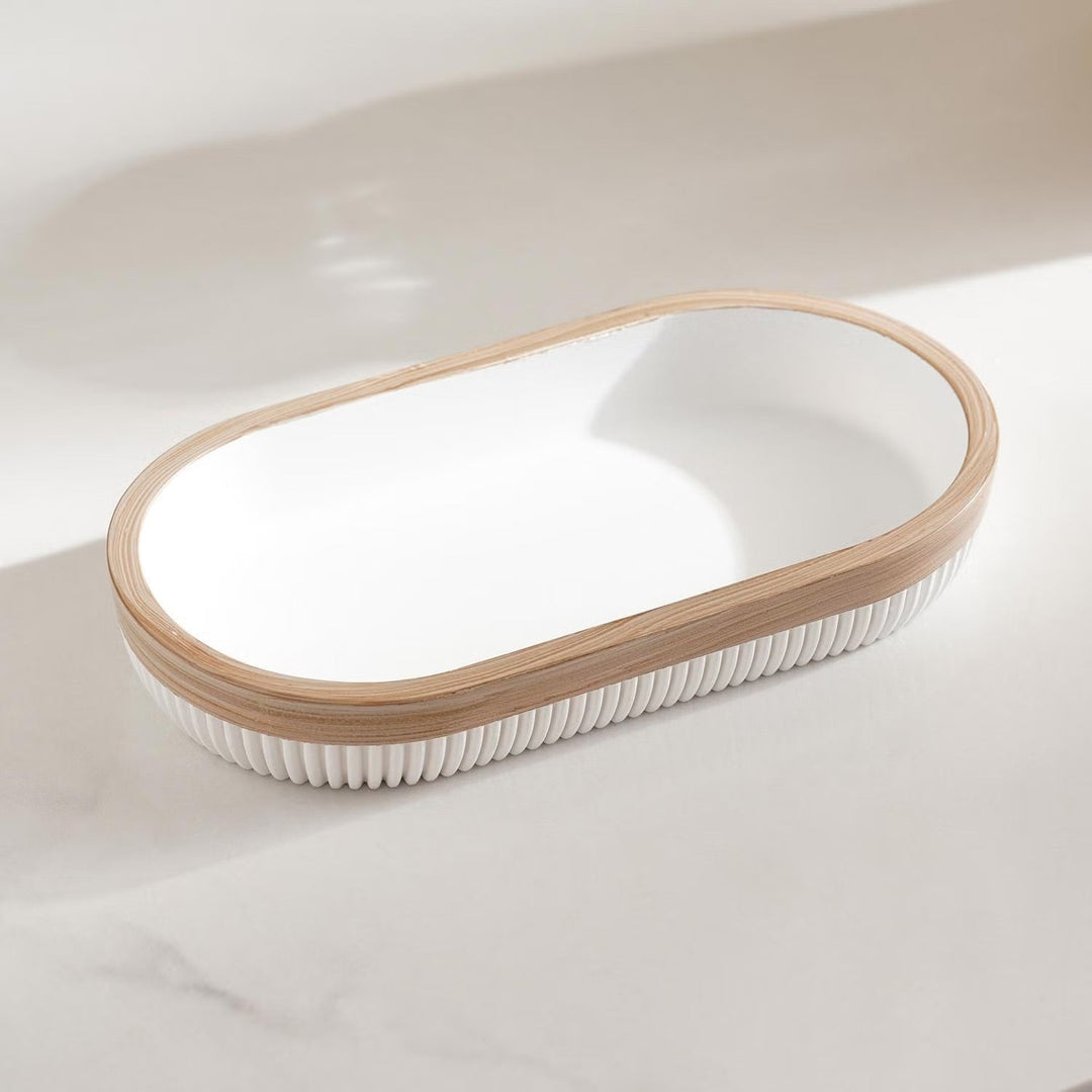 Bathroom Accessory Set with Soap Dish and Tumbler