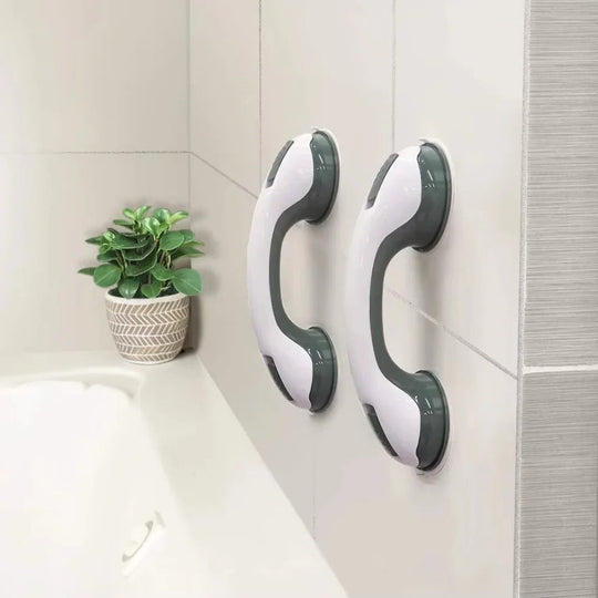 Bathroom Safety Handle with Locking Suction Cups