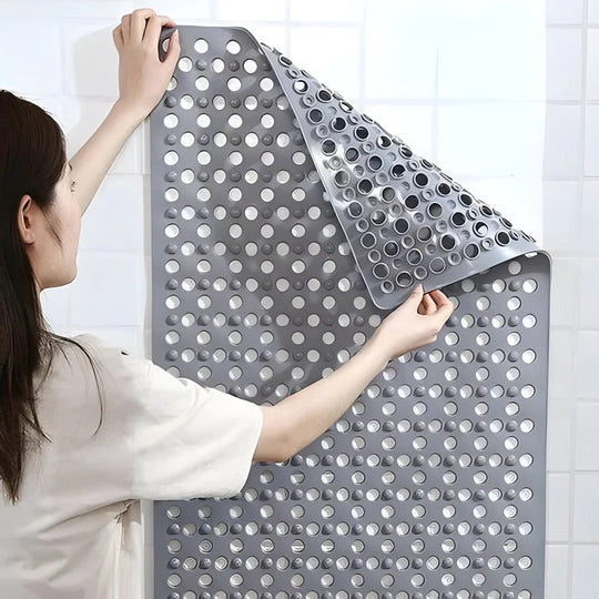 Bathroom Shower Mat with Non-Slip Design and Quick-Dry Material