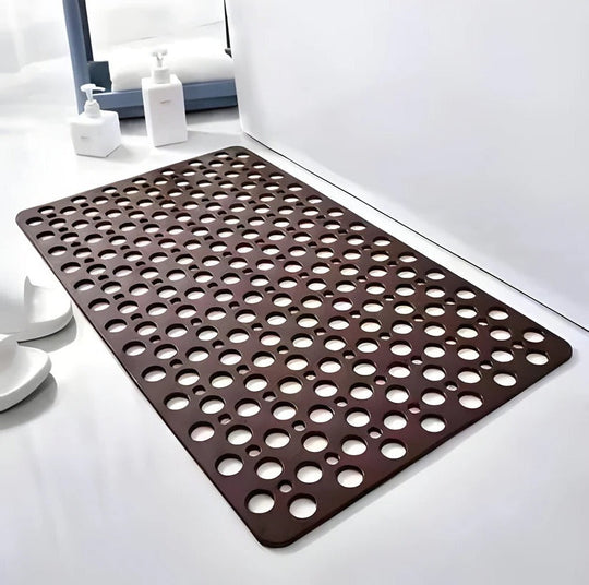 Bathroom Shower Mat with Non-Slip Design and Quick-Dry Material