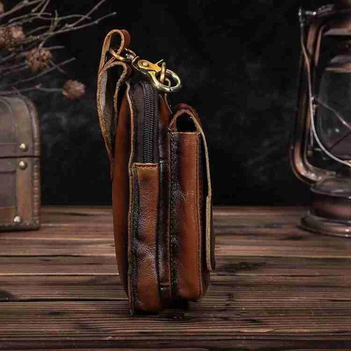 Belt Bag with Adjustable Strap and Storage Compartments
