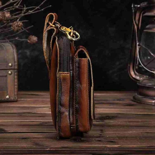 Belt Bag with Adjustable Strap and Storage Compartments