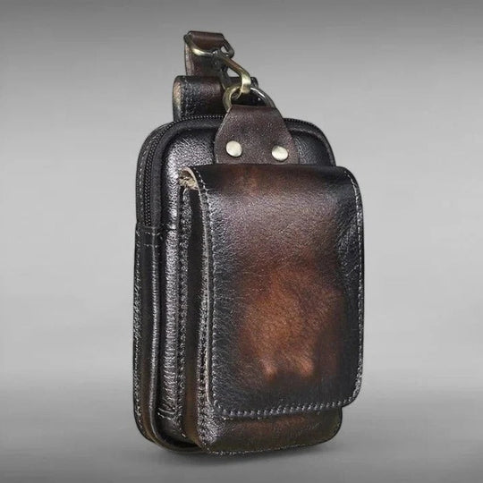 Belt Bag with Adjustable Strap and Storage Compartments