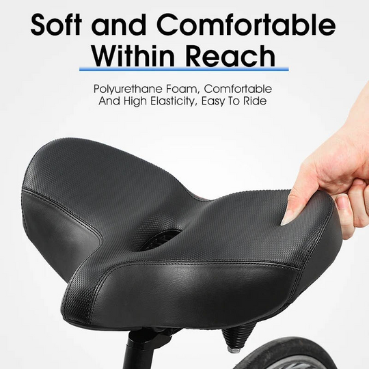 Bike Saddle with Memory Foam and Ventilation
