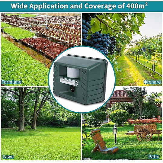 Bird Repeller with Ultrasonic Technology and Effective Control