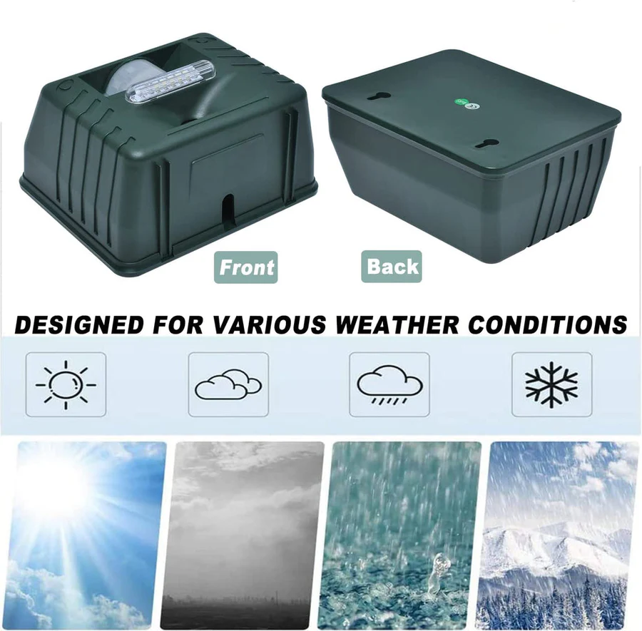 Bird Repeller with Ultrasonic Technology and Effective Control
