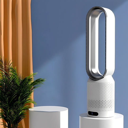Bladeless Fan with Remote Control and Portable Design