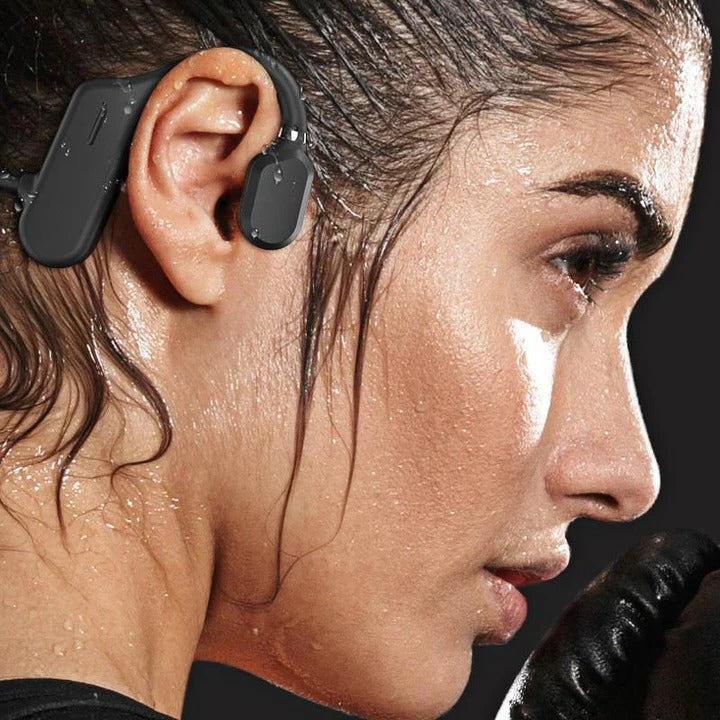 Bluetooth Headphones with Touch Controls and Auto Fit