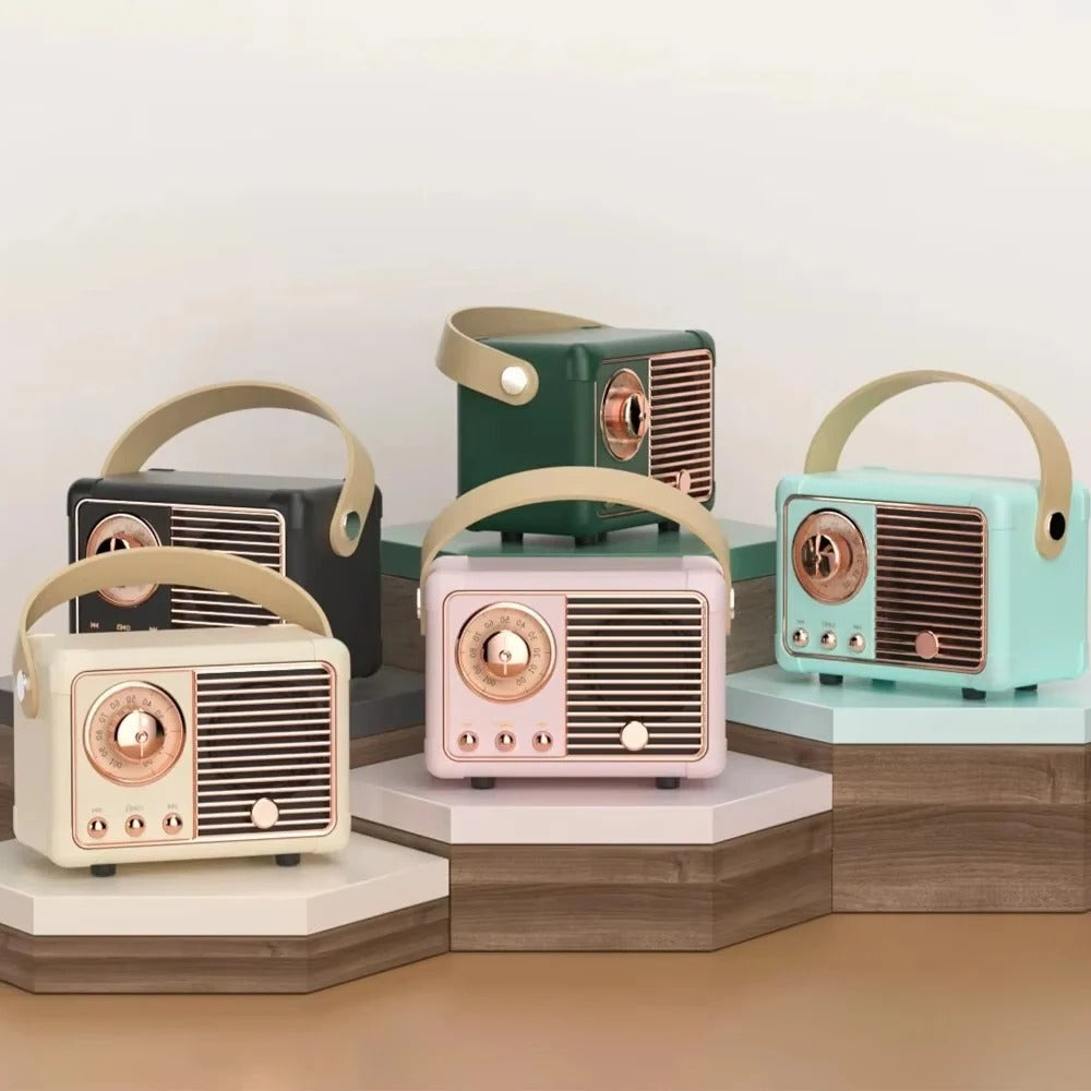 Bluetooth Speaker with Subwoofer and Wireless Connectivity