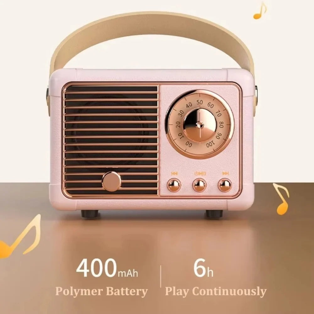 Bluetooth Speaker with Subwoofer and Wireless Connectivity