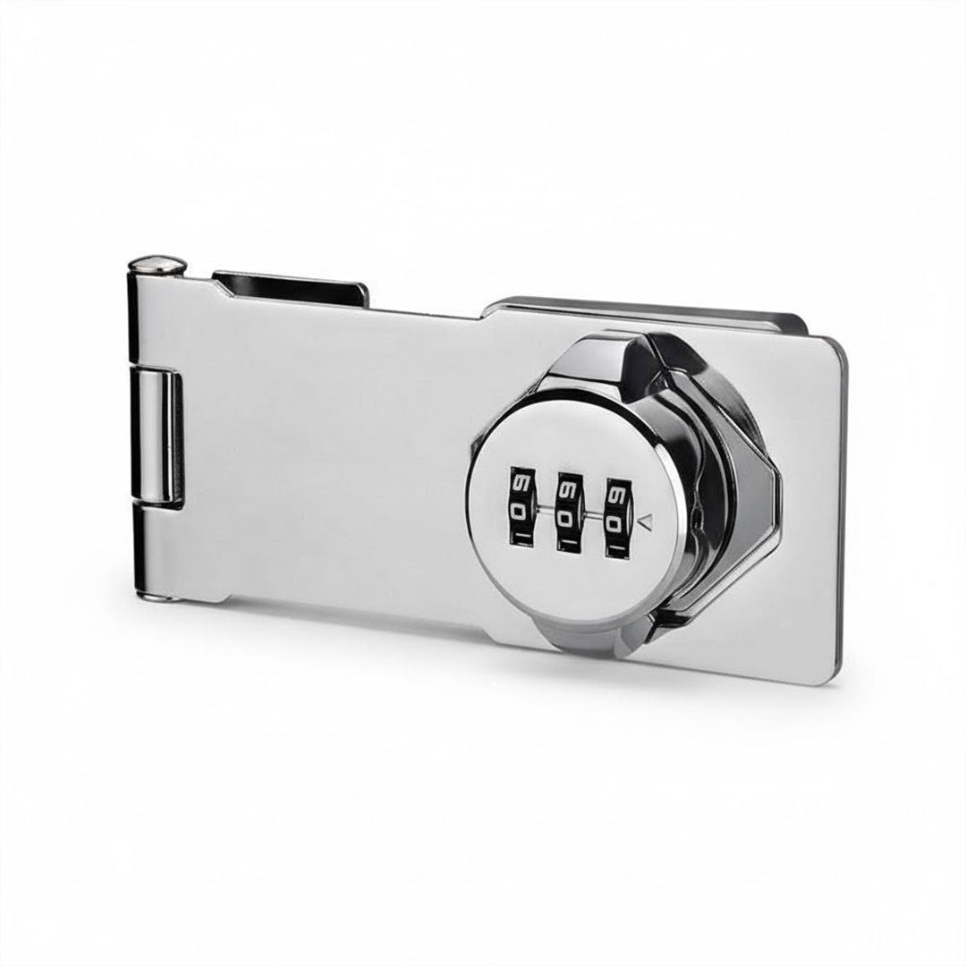 Cabinet Lock with Keyless Access and Zinc Alloy Construction