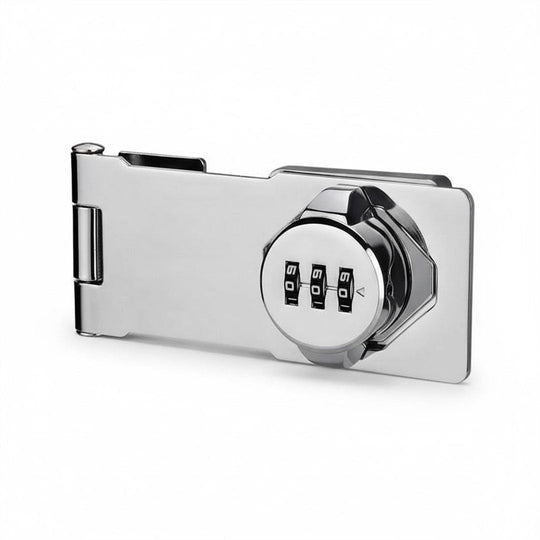 Cabinet Lock with Keyless Access and Zinc Alloy Construction