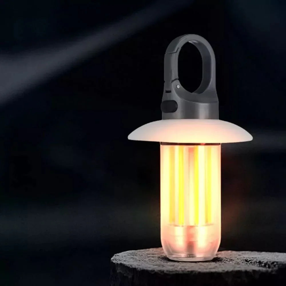 Camping Lantern with Rechargeable Battery and LED Light