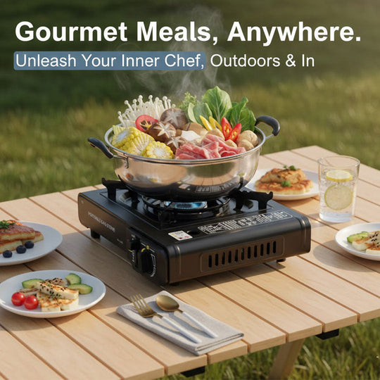 Camping Stove with Portable Design and 2100W Power