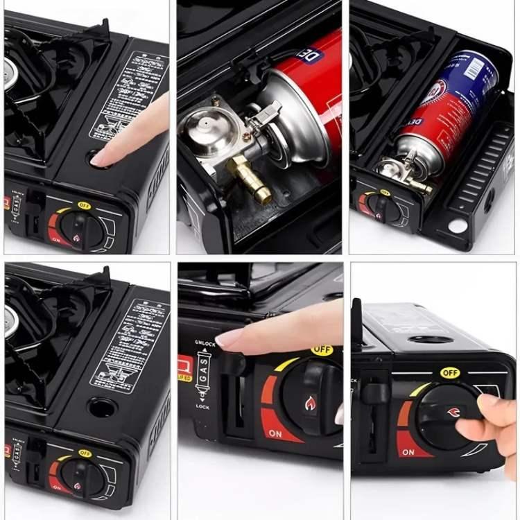 Camping Stove with Portable Design and 2100W Power