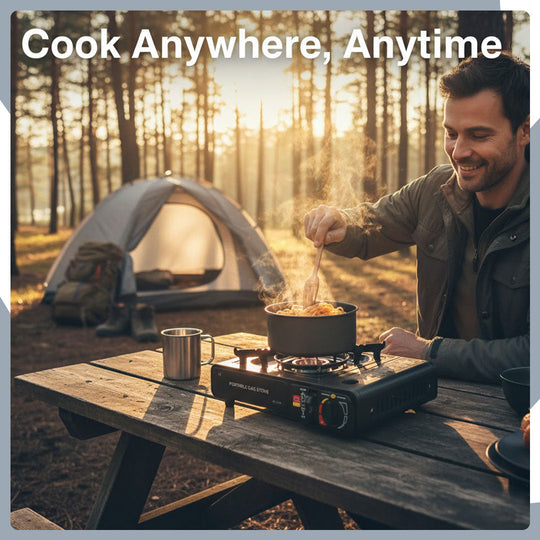 Camping Stove with Portable Design and 2100W Power