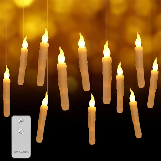 Candles with Remote Control and Flameless Design